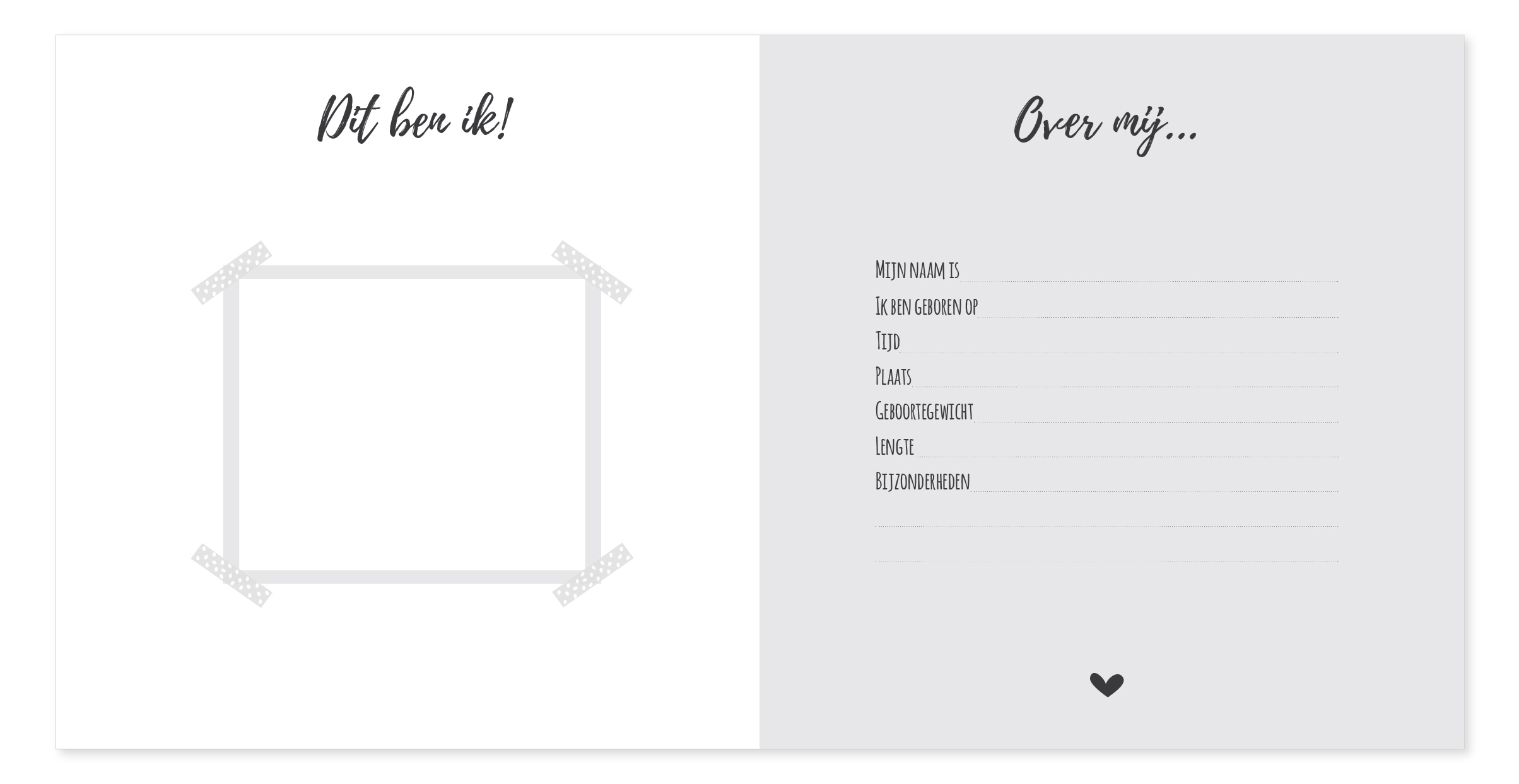 Kraambezoekboek stip - Afbeelding 3