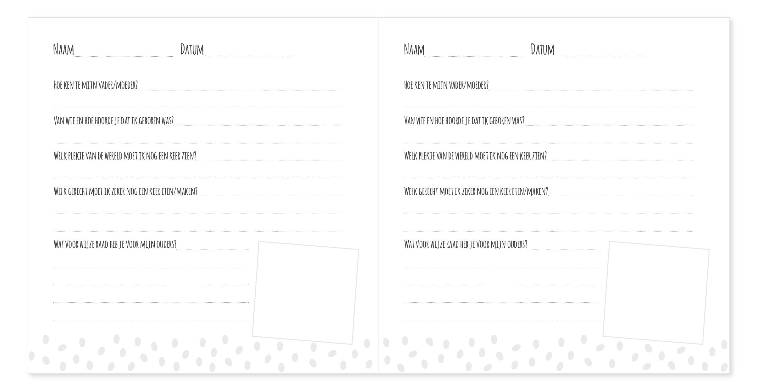 Kraambezoekboek stip - Afbeelding 6