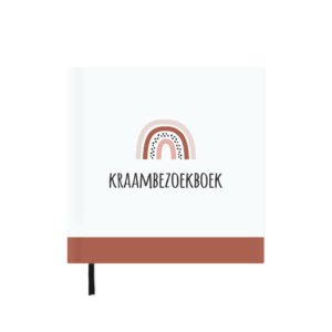 Kraambezoekboek | regenboog roest