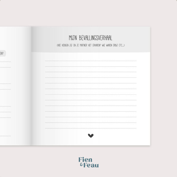 Negen maandenboek - Roestbruin - Afbeelding 9
