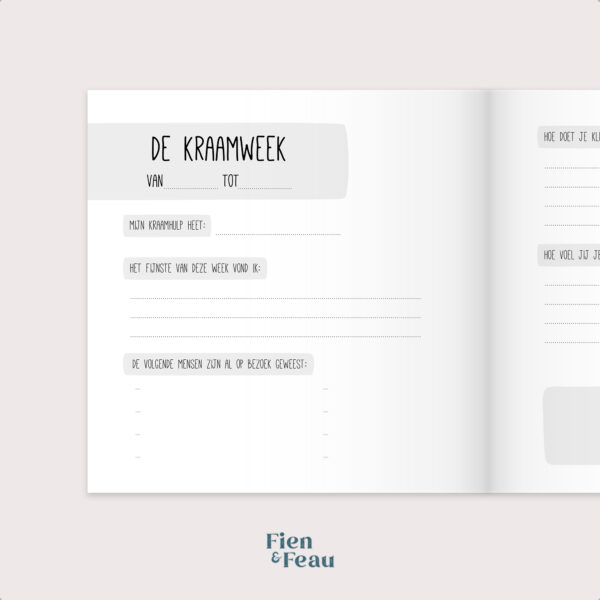 Negen maandenboek - Roestbruin - Afbeelding 10