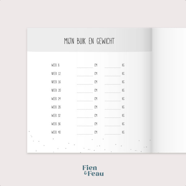Negen maandenboek - Roestbruin - Afbeelding 11