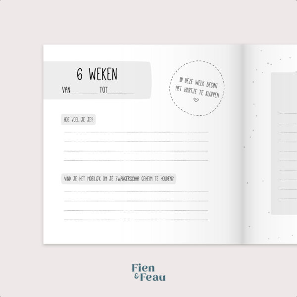 Negen maandenboek - Roestbruin - Afbeelding 5