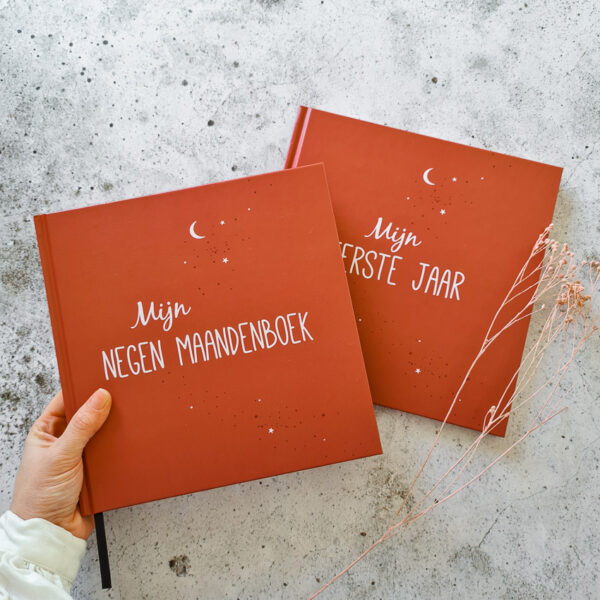 Negen maandenboek - Roestbruin - Afbeelding 3