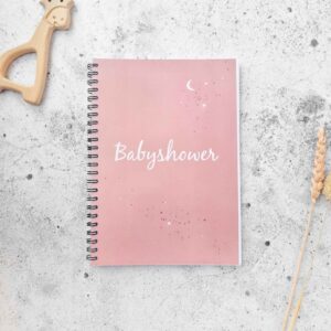 Babyshower invulboek | roze