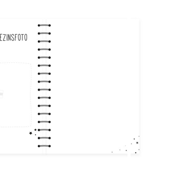 Kraambezoekboek | heelal roze - Afbeelding 3