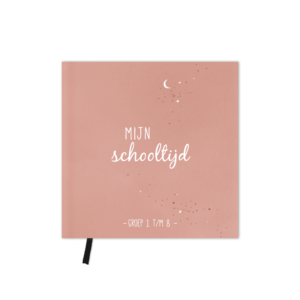 Mijn schooltijd - Invulboek - Roze