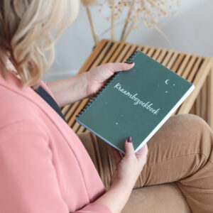 Kraambezoekboek | donkergroen