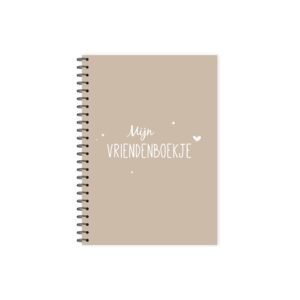 Vriendenboekje - Zand